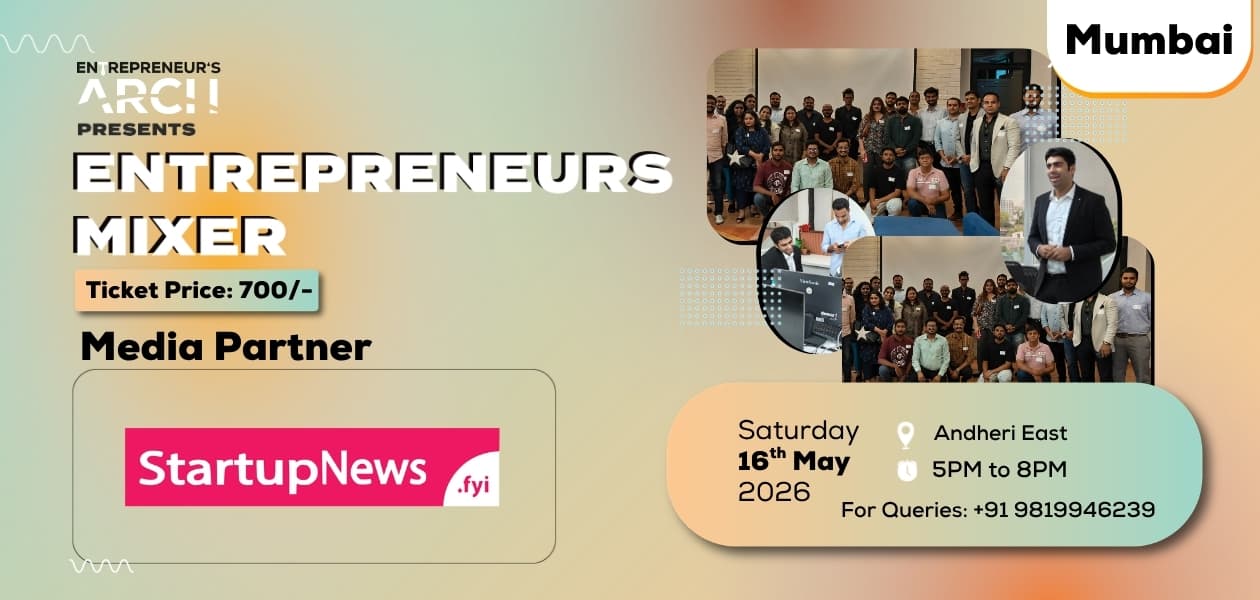 Entrepreneur's Mixer | Mumbai | 16 May 2026