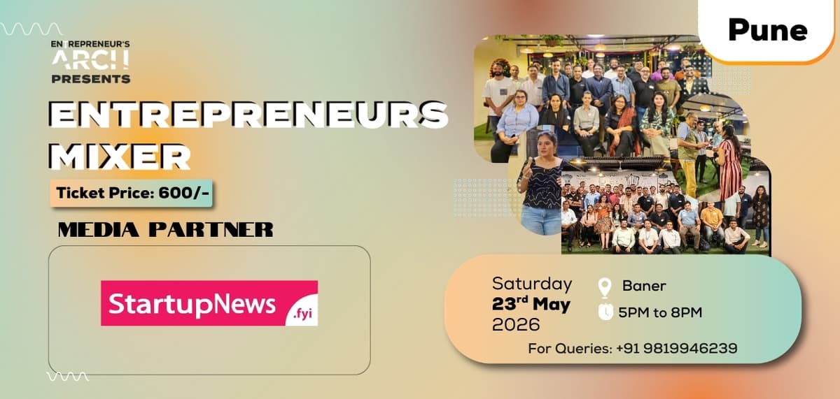 Entrepreneur's Mixer | Pune | 23rd May 2026