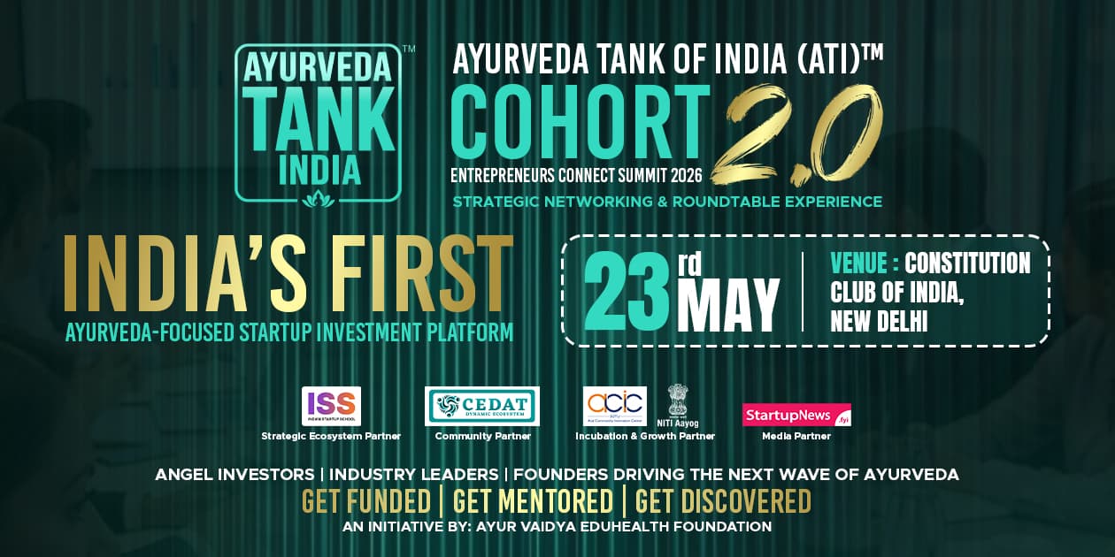 Ayurveda Tank India 2026