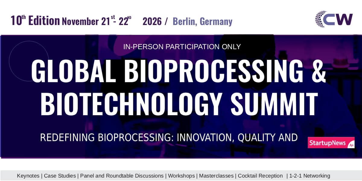 GLOBAL BIOPROCESSING & BIOTECHNOLOGY SUMMIT