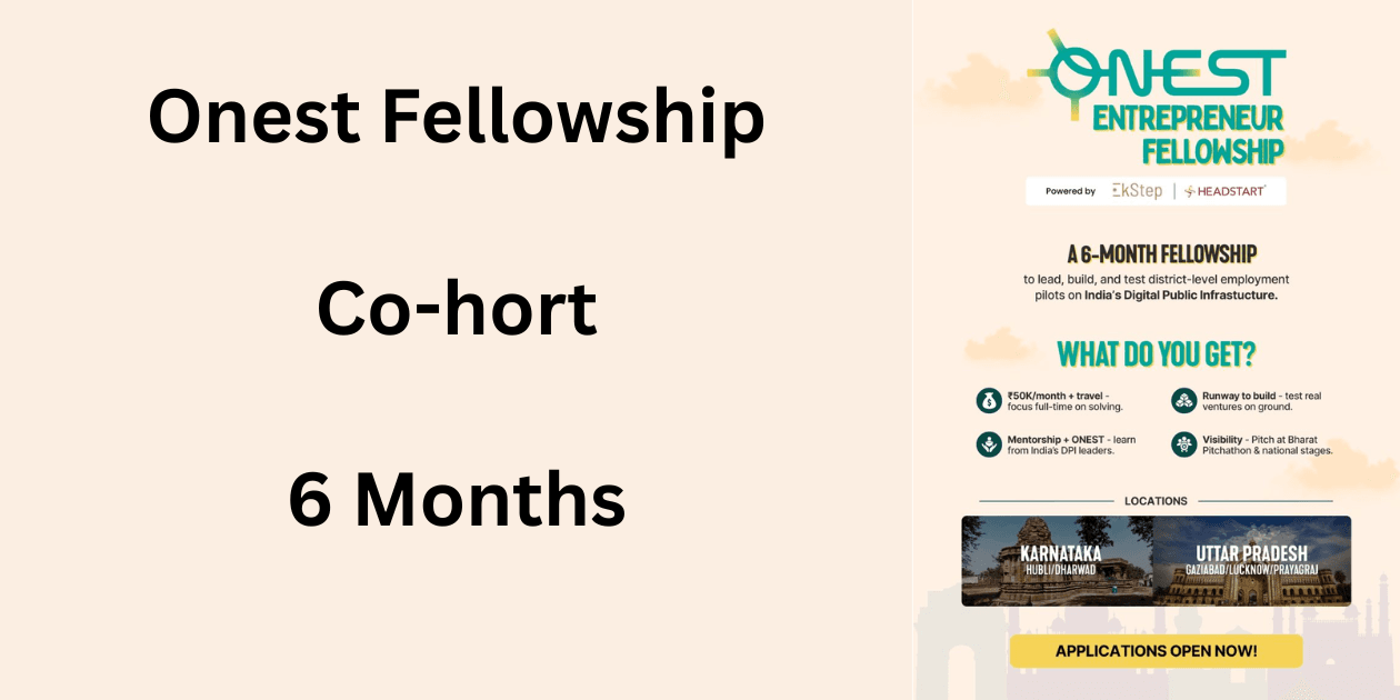 Onest Entrepreneurship Fellowship