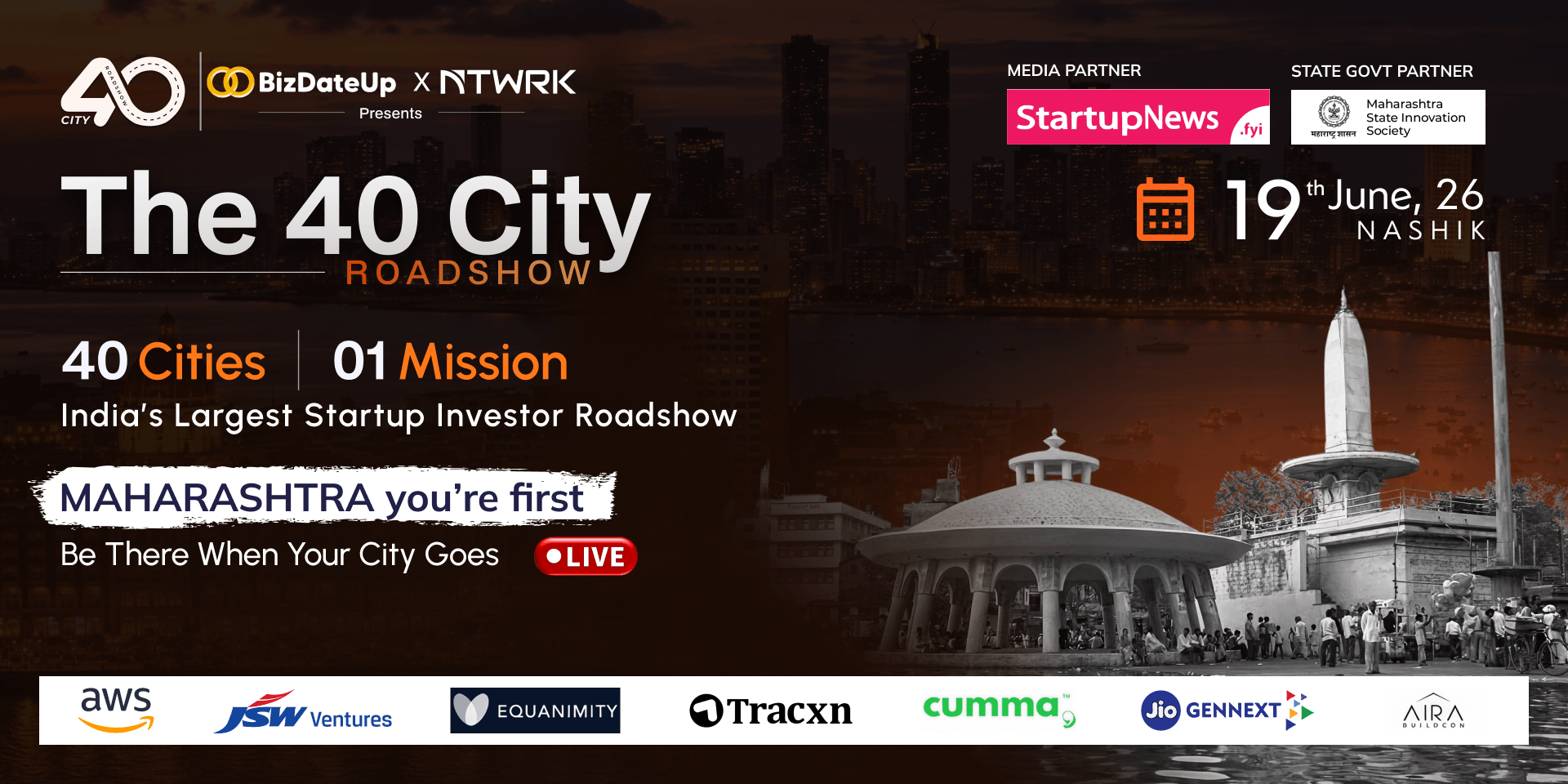 The 40 City Roadshow -Maharashtra Edition Nashik Leg
